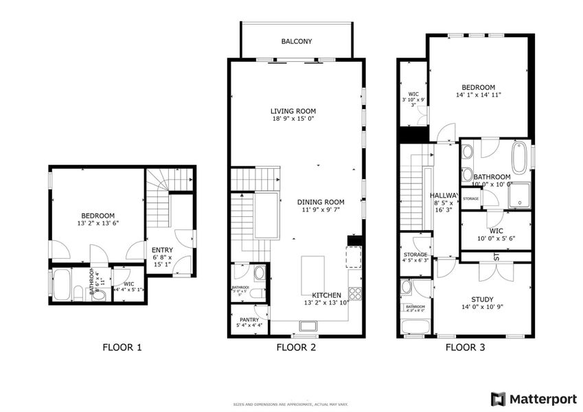 2D floor plan layout of this home in , Houston, TX (Image 3).