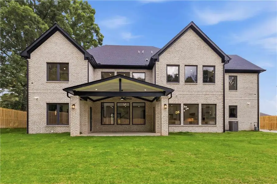 Exterior details and patio area of a home in , Lawrenceville (Image 3).
