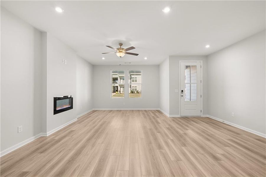 Spacious, unfurnished interior of a new home in Stegall Village, Emerson (Image 35). Spacious, unfurnished interior of a new home in Stegall Village, Emerson (Image 35).