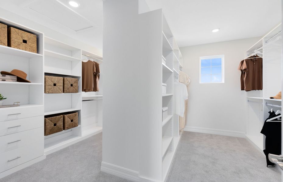 His and Her Walk In Closet His and Her Walk In Closet