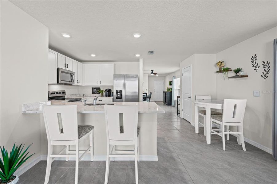 Furnished interior view inside a new home in Silverstone North, Palmetto (Image 7).