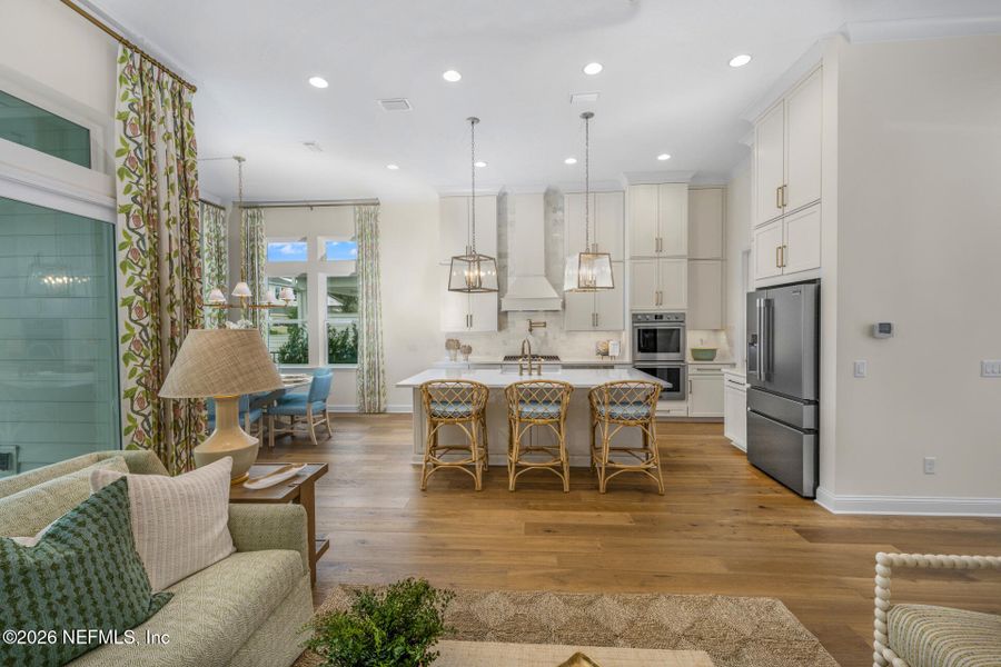 Furnished interior view inside a new home in Reflections at Nocatee, Ponte Vedra (Image 36). Furnished interior view inside a new home in Reflections at Nocatee, Ponte Vedra (Image 36).