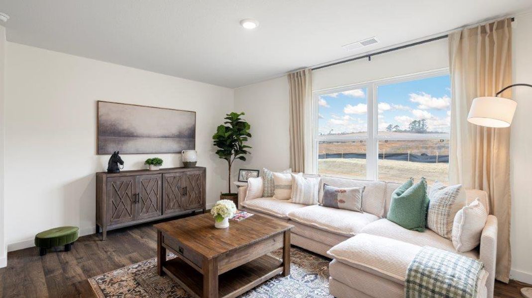 Furnished interior view inside a new home in Owensby Farms, Dayton (Image 23).