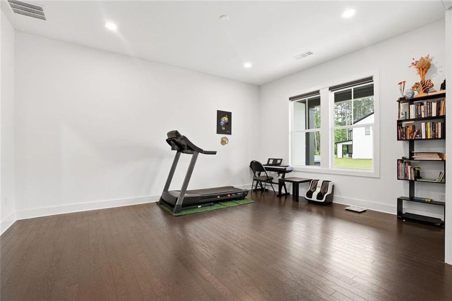 Furnished interior view inside a new home in , Cumming (Image 33).
