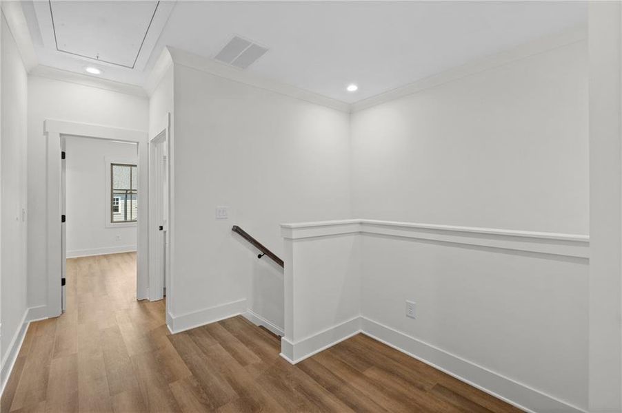 Spacious, unfurnished interior of a new home in Devin's Shire, Kennesaw (Image 29).