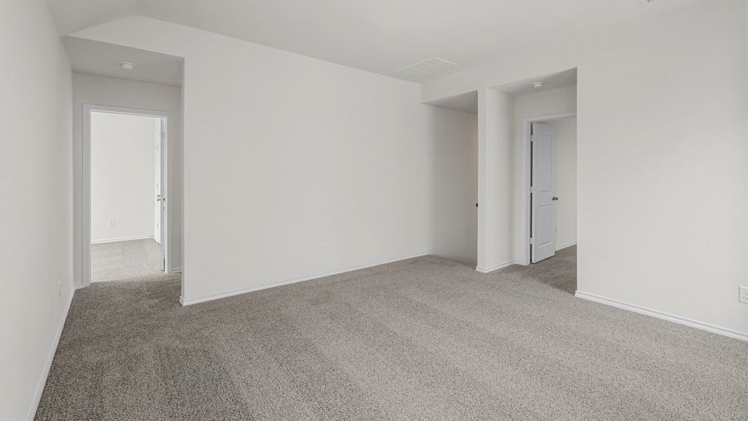 Spacious, unfurnished interior of a new home in Wildcat Ranch, Crandall (Image 27). Spacious, unfurnished interior of a new home in Wildcat Ranch, Crandall (Image 27).