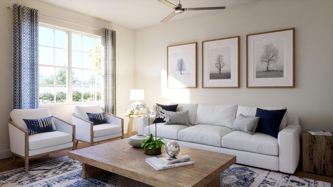 Living Room | Cape at Watermark in Cocoa, FL