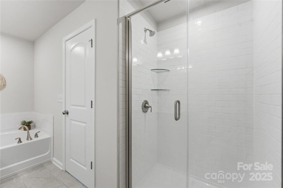 Upper level primary bathroom