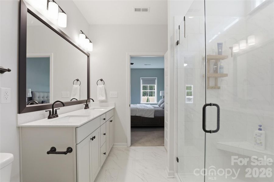 Furnished interior view inside a new home in , Advance (Image 18).