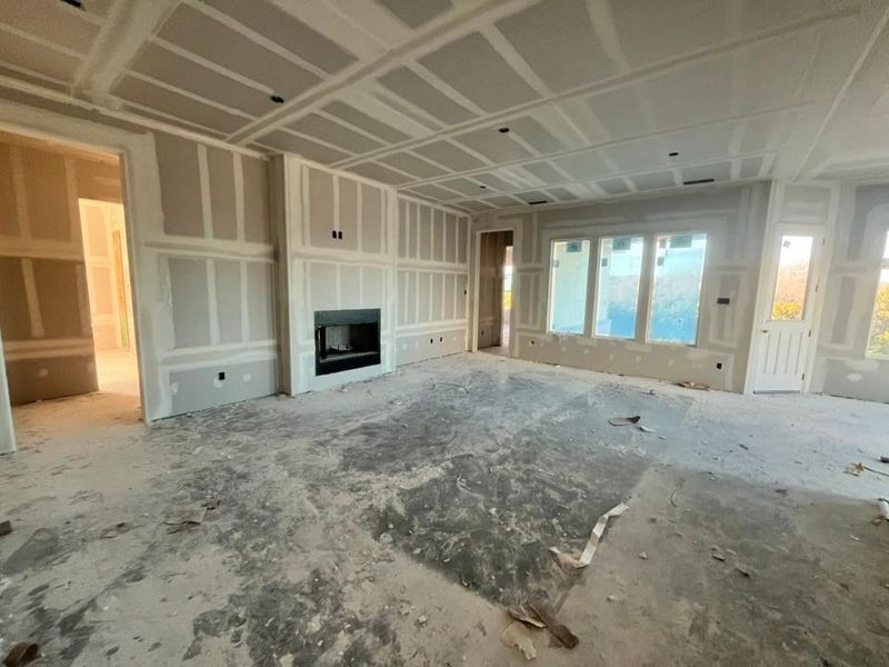 In-progress construction of a new home in Eagle Ridge Estates, Weatherford, TX (Image 9).