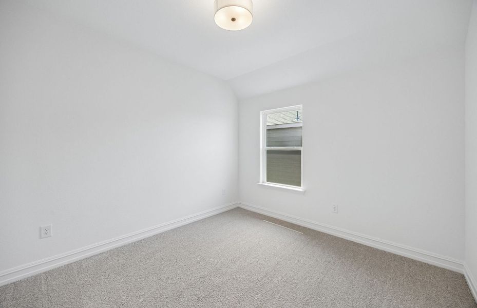 Spacious, unfurnished interior of a new home in Ribbonwood, Aubrey (Image 28). Spacious, unfurnished interior of a new home in Ribbonwood, Aubrey (Image 28).