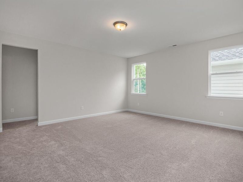 Spacious, unfurnished interior of a new home in Sage on North Main, Wake Forest (Image 24).
