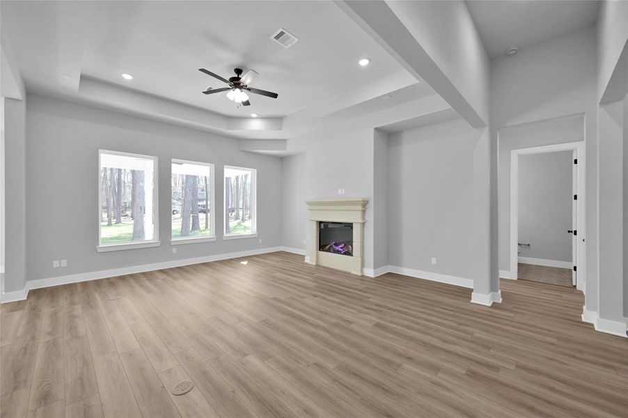 Spacious, unfurnished interior of a new home in , Houston (Image 16). Spacious, unfurnished interior of a new home in , Houston (Image 16).