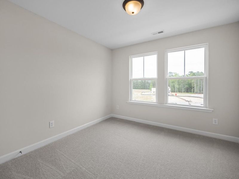 Spacious, unfurnished interior of a new home in Forestville Yard Townhomes, Knightdale (Image 21).