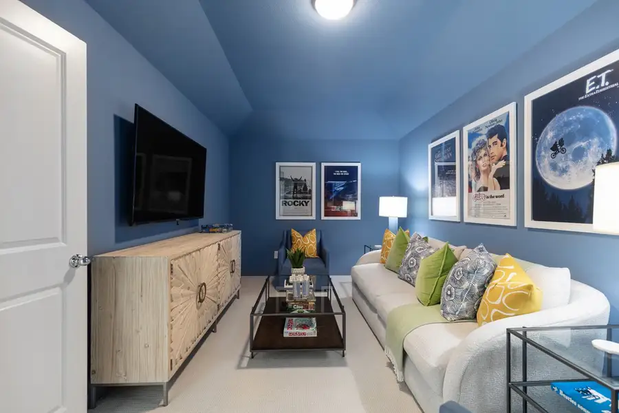 Representative Entertainment Room - some options shown