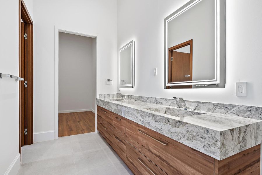 Furnished interior view inside a new home in , West Palm Beach (Image 3).