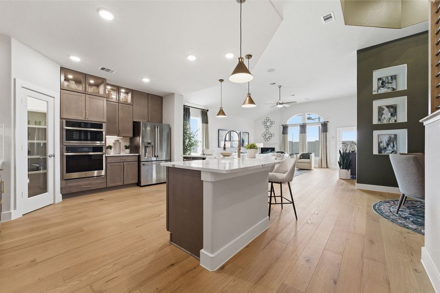 Furnished interior view inside a new home in Bay Creek, Baytown (Image 9).