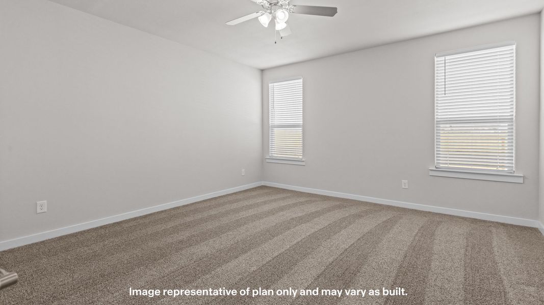 Spacious, unfurnished interior of a new home in Homestead at Parks Bell Ranch, Odessa (Image 15).