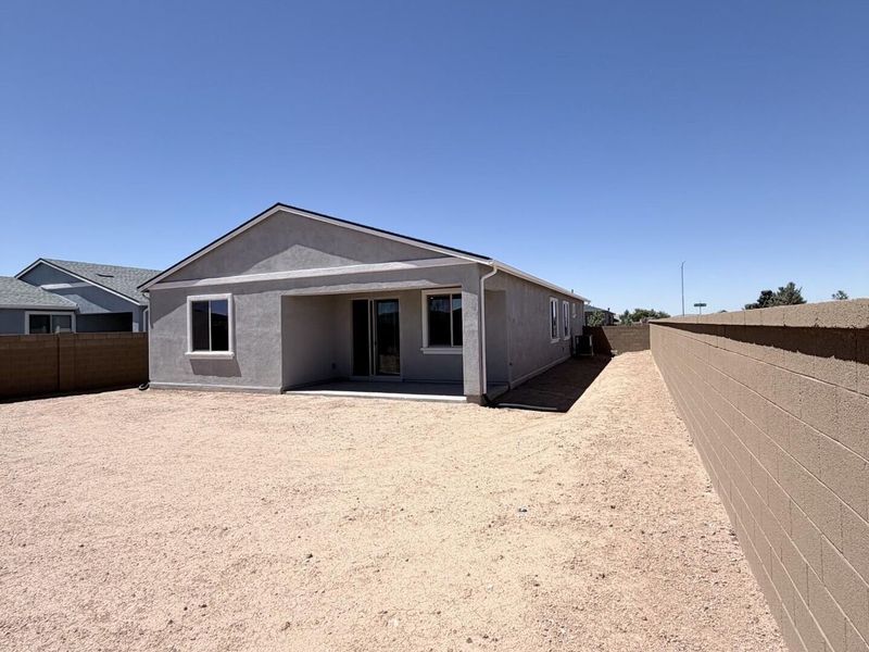 Exterior details and patio area of a home in North Ridge at Pronghorn Ranch, Prescott Valley (Image 2). Exterior details and patio area of a home in North Ridge at Pronghorn Ranch, Prescott Valley (Image 2).