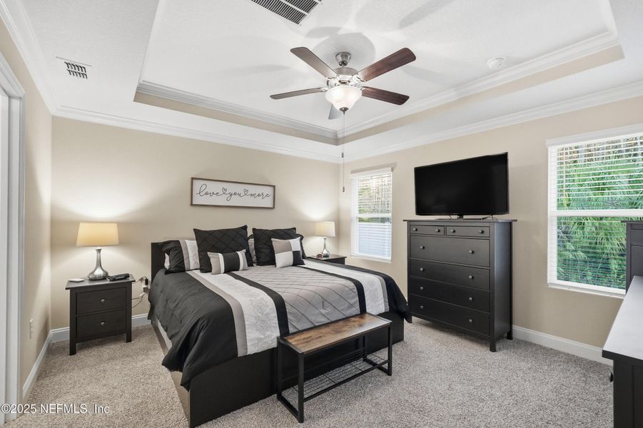 Furnished interior view inside a new home in Parkland Preserve, St. Augustine (Image 19).