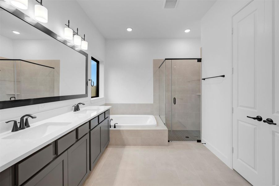 Furnished interior view inside a new home in Riceland 50’ Alley Load Homesites, Mont Belvieu (Image 5).