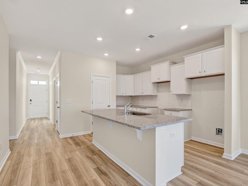 Furnished interior view inside a new home in Old Charleston Acres, Pelion (Image 7).