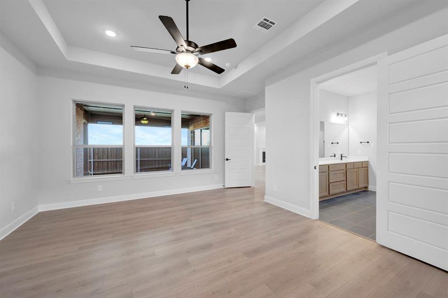 Spacious, unfurnished interior of a new home in Elements at Viridian - Traditional Series, Arlington (Image 31).