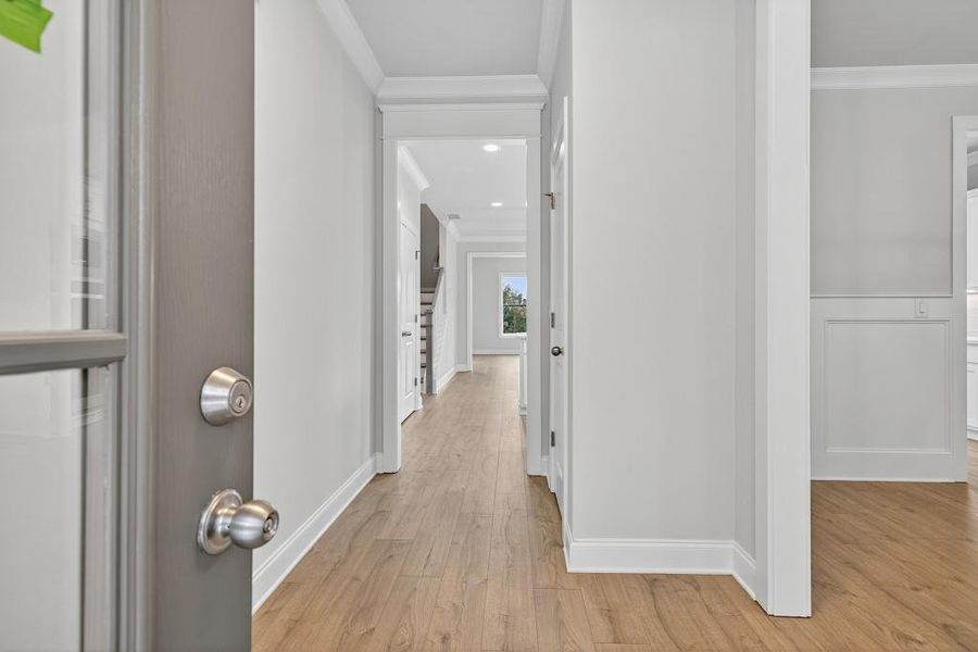 Spacious, unfurnished interior of a new home in Hemingway, Flowery Branch (Image 16). Spacious, unfurnished interior of a new home in Hemingway, Flowery Branch (Image 16).