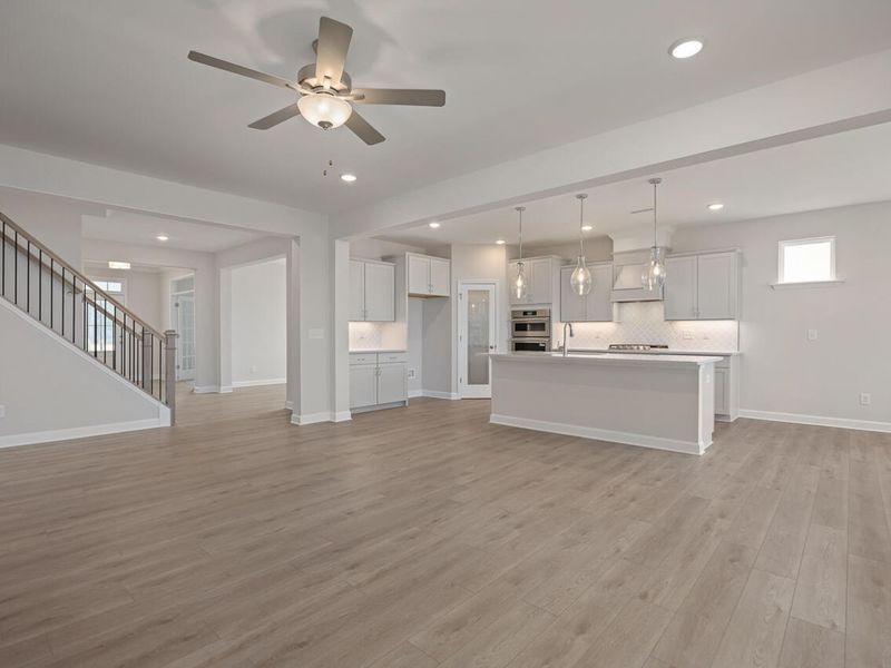 Spacious, unfurnished interior of a new home in Tobacco Road, Angier (Image 13).