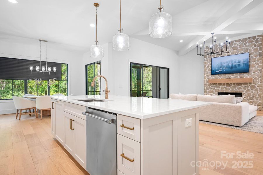 Furnished interior view inside a new home in , Mooresville (Image 12).