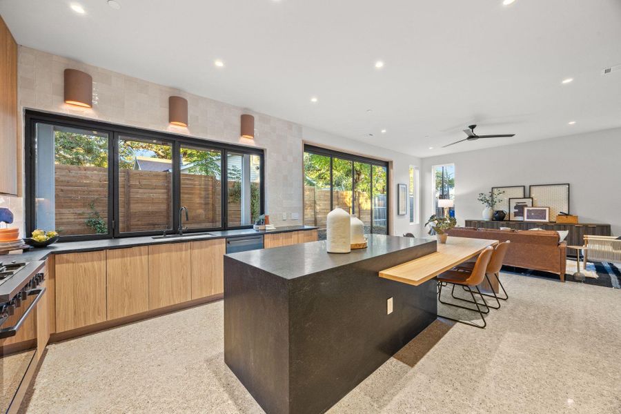 Furnished interior view inside a new home in , Austin (Image 9). Furnished interior view inside a new home in , Austin (Image 9).