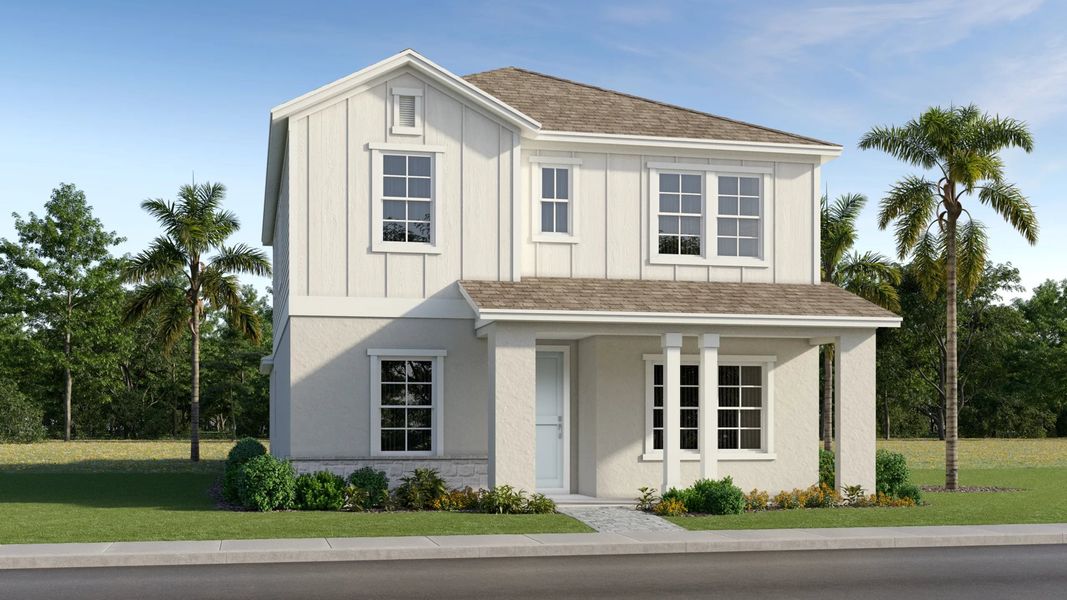 Home exterior render Home exterior render