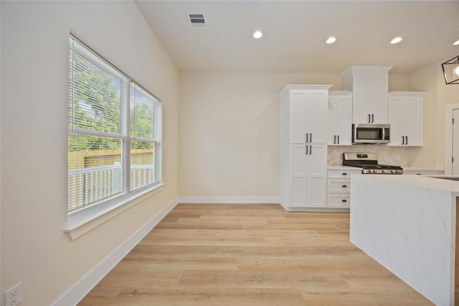Spacious, unfurnished interior of a new home in , Houston (Image 16). Spacious, unfurnished interior of a new home in , Houston (Image 16).