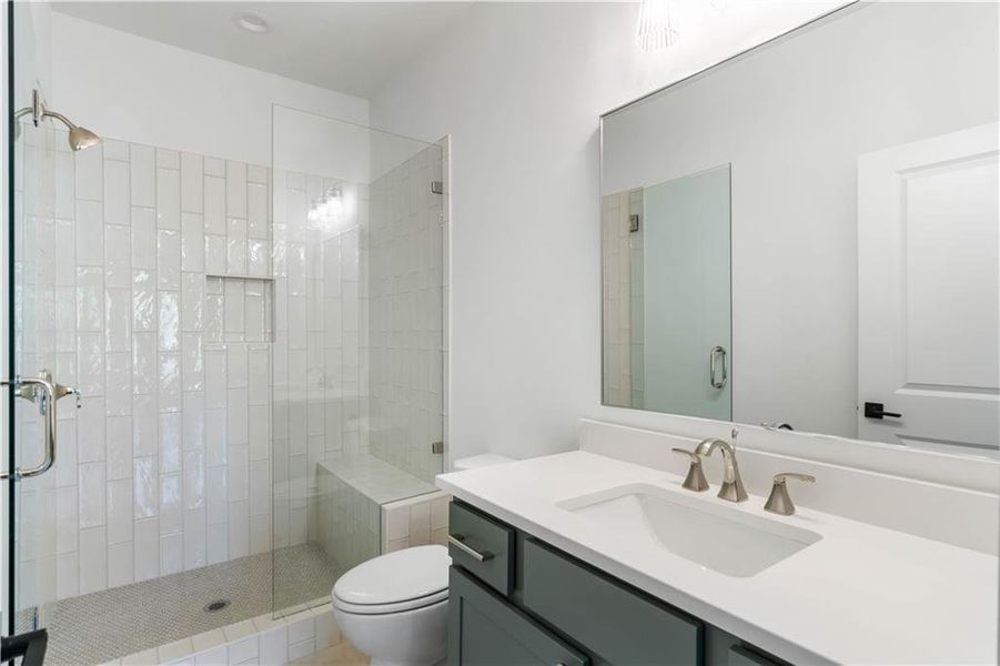 Furnished interior view inside a new home in , Marietta (Image 24).