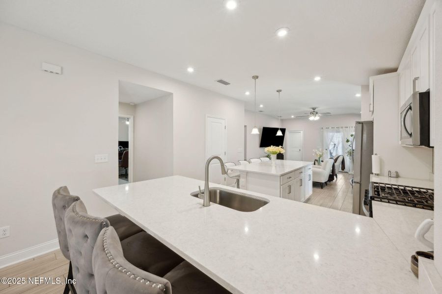 Furnished interior view inside a new home in , Jacksonville (Image 11). Furnished interior view inside a new home in , Jacksonville (Image 11).