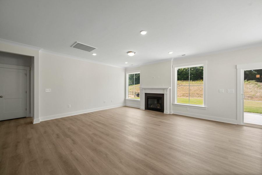 Spacious, unfurnished interior of a new home in Grove Park, Clemmons (Image 23). Spacious, unfurnished interior of a new home in Grove Park, Clemmons (Image 23).