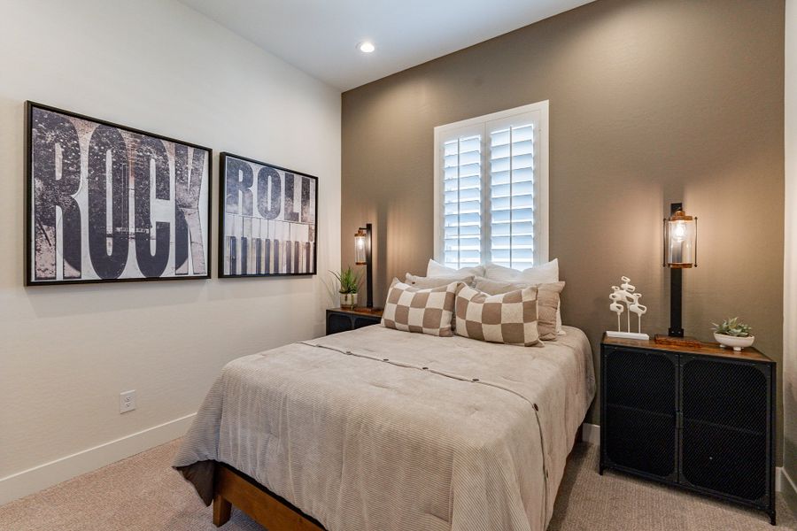 Representative furnished interior of a home built from the Hacienda Series - Cinnabar by Brightland Homes in Canyon Views - Hacienda, Litchfield Park (Image 33).