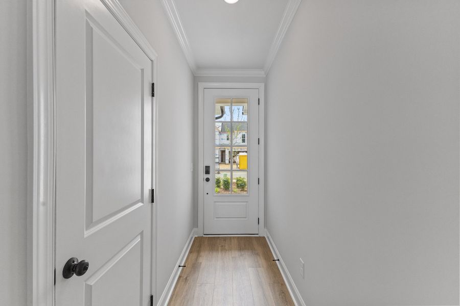 Representative unfurnished interior of a home built from the The Hemlock by RobuckHomes in Kennebec Crossing, Angier (Image 141).