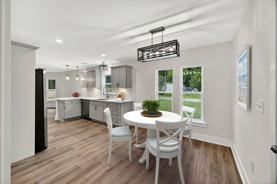 Furnished interior view inside a new home in , Awendaw (Image 41).