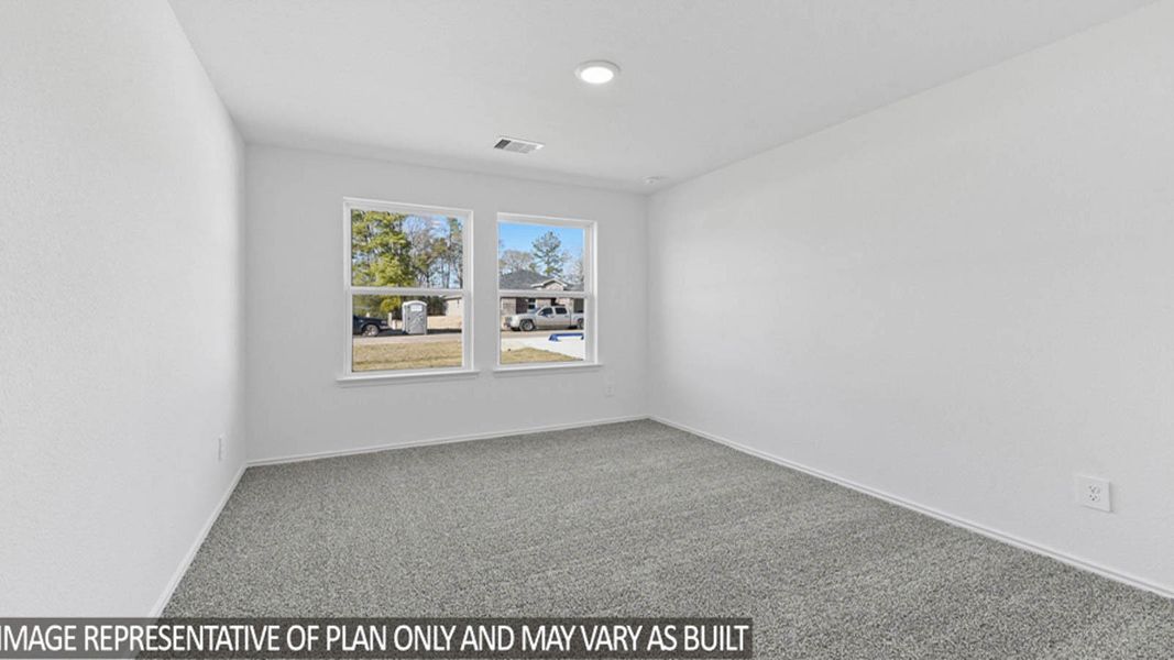 Spacious, unfurnished interior of a new home in Williams Reserve East, Conroe (Image 17). Spacious, unfurnished interior of a new home in Williams Reserve East, Conroe (Image 17).