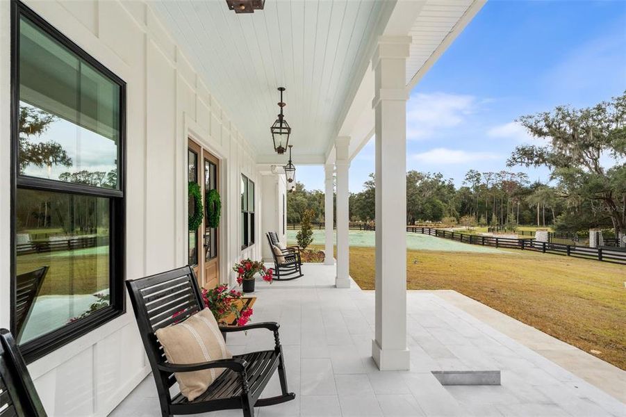 Exterior details and patio area of a home in , Newberry (Image 3). Exterior details and patio area of a home in , Newberry (Image 3).