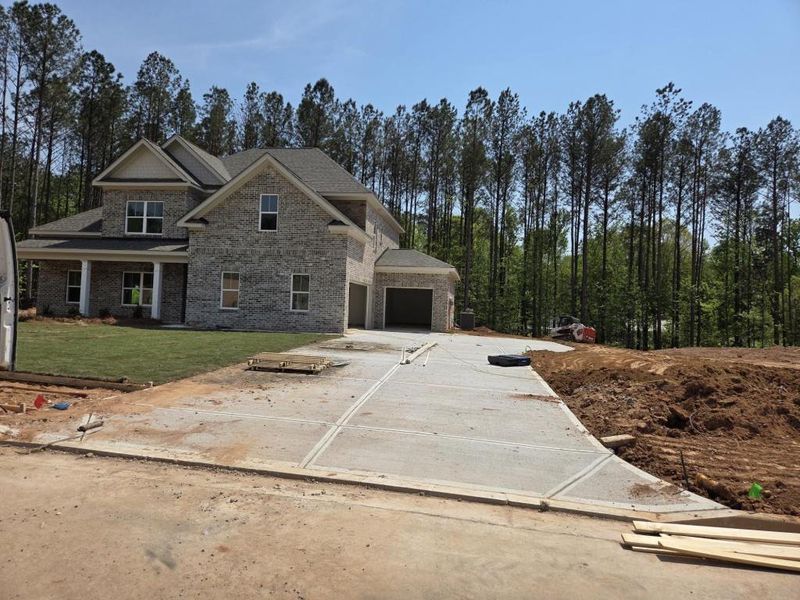 In-progress construction of a new home in Palm Springs Manor Create Homes, Ellenwood, GA (Image 6). In-progress construction of a new home in Palm Springs Manor Create Homes, Ellenwood, GA (Image 6).
