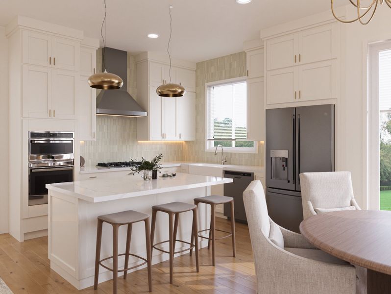 Kitchen - Interior Rendering