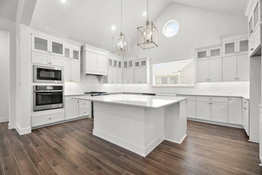 Gourmet island kitchen (*Photo not of actual home and used for illustration purposes only.)