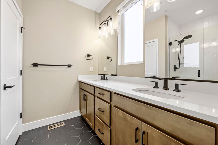 Furnished interior view inside a new home in Solterra, Lakewood (Image 4).