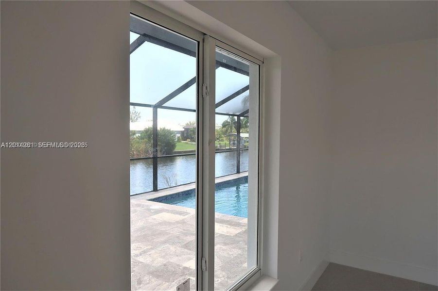 Bedroom-1 Window to pool