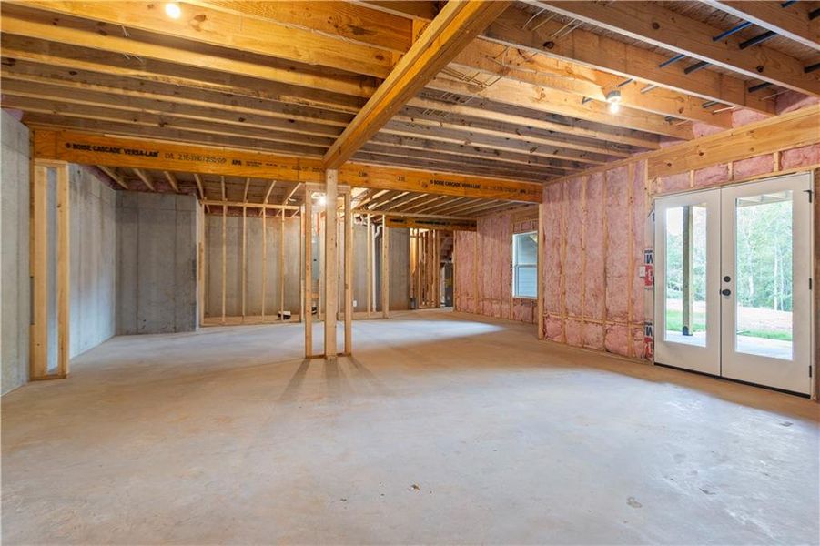 In-progress construction of a new home in , Carrollton, GA (Image 33).