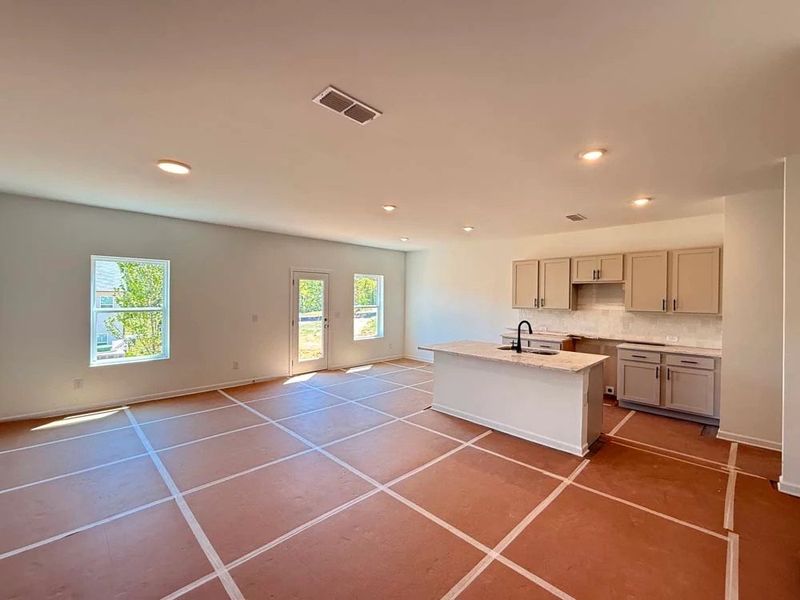 Kitchen Construction Progress