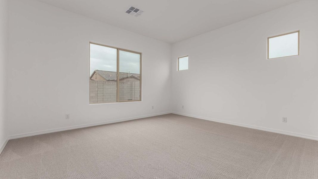 Furnished interior view inside a new home in Arroyo Seco - Hacienda, Buckeye (Image 15).