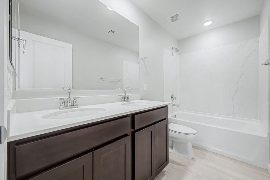 Furnished interior view inside a new home in Wildera, San Tan Valley (Image 8).